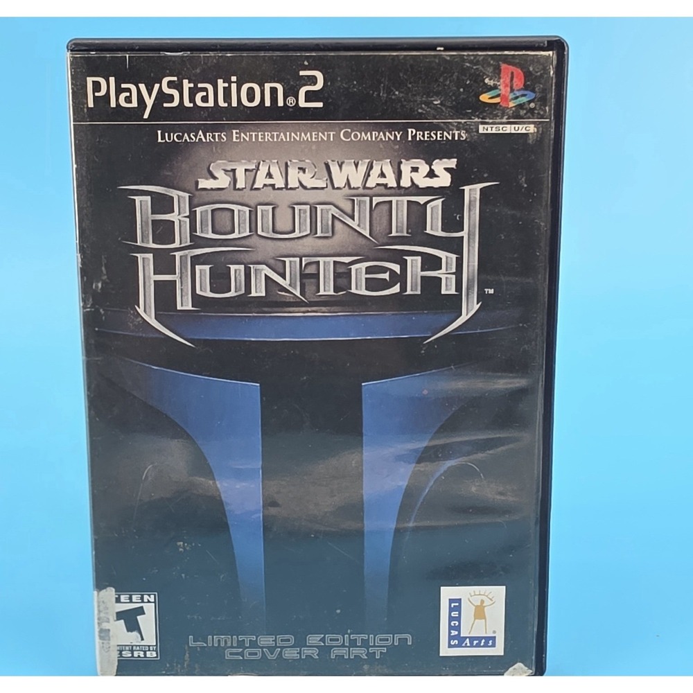 Star Wars Bounty Hunter PS2 Sony PlayStation 2 Game Limited Edition